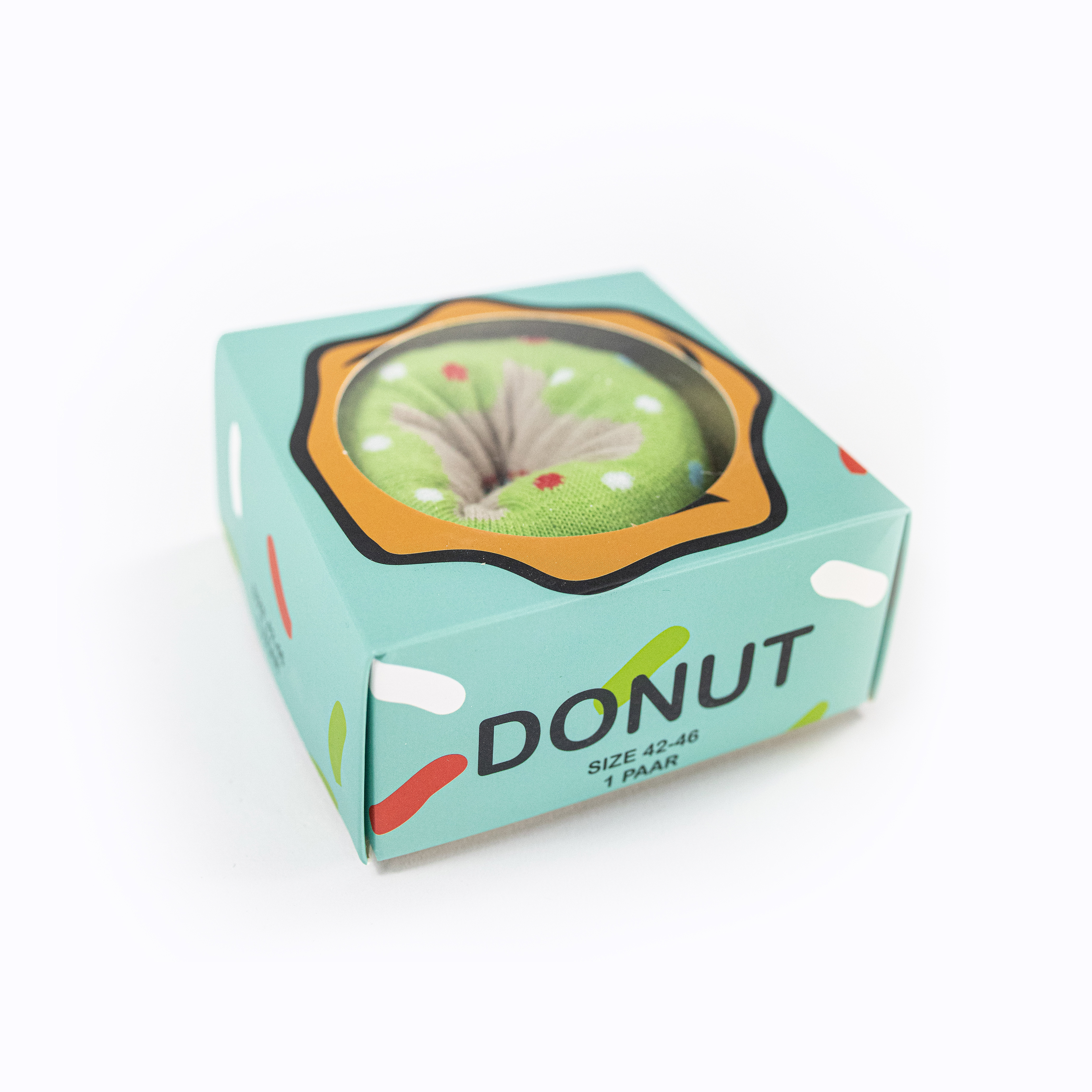 Donut Sokken - 1 Paar